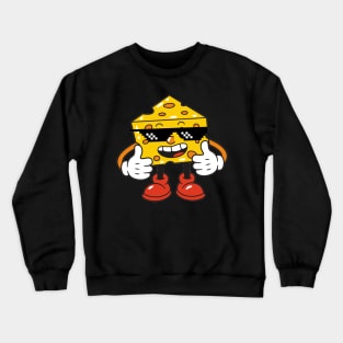 thug life cheese Crewneck Sweatshirt